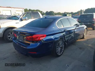 2019 BMW 5 Series 530e with VIN WBAJA9C58KB391755, listed as a IAAI auction lot 42659993 with 56,296 mi miles and . Bid and sale history available at DreamBid. Image 4.