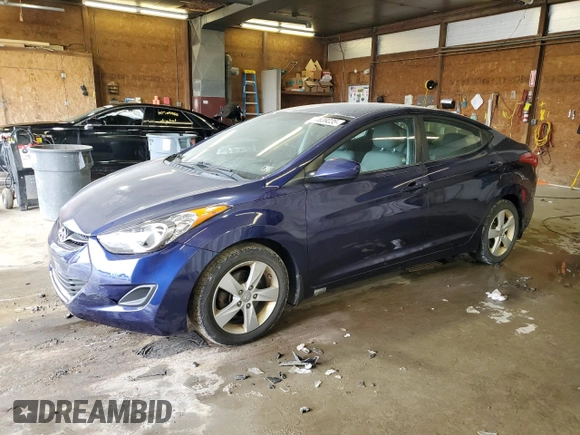2013 Hyundai Elantra GLS с VIN 5NPDH4AE2DH403336, выставлен на аукционе Copart как лот 60639235 с пробегом 119 156 миль миль и Списание • Salvage title. История ставок и продаж доступна на DreamBid. Изображение 1.