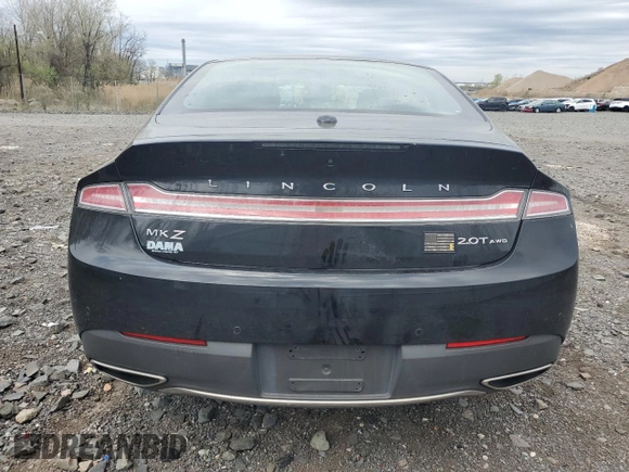 2018 Lincoln MKZ Reserve with VIN 3LN6L5F95JR610011, listed as a Copart auction lot 53749645 with 54,332 mi miles and Salvage title. Bid and sale history available at DreamBid. Image 6.