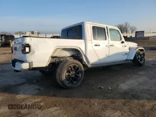 2022 Jeep Gladiator Overland with VIN 1C6HJTFG1NL122157, listed as a Copart auction lot 85239324 with 62,396 mi miles and Salvage title. Bid and sale history available at DreamBid. Image 3.