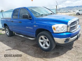 2007 Dodge 1500 SLT с VIN 1D7HU18267S227961, выставлен на аукционе IAAI как лот 42057128 с пробегом 109 108 миль миль и . История ставок и продаж доступна на DreamBid. Изображение 1.