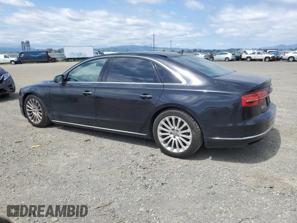 2015 Audi A8 4.0T с VIN WAU32AFD1FN012156, выставлен на аукционе Copart как лот 52759185 с пробегом 117 498 миль миль и Списание • Salvage title. История ставок и продаж доступна на DreamBid. Изображение 2.