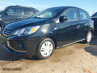 2024 Mitsubishi Mirage ES with VIN ML32AUHJXRH035110, listed as a IAAI auction lot 41892801 with 1285 miles. Bid and sale history available at carsss.com. Image 17.