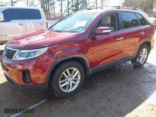 2014 Kia Sorento LX with VIN 5XYKT3A61EG528538, listed as a IAAI auction lot 41676731 with NaN miles. Bid and sale history available at carsss.com. Image 17.