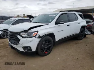 2021 Chevrolet Traverse Premier with VIN 1GNEVKKW1MJ117873, listed as a Copart auction lot 48254365 with 78,634 mi miles and Non Repairable. Bid and sale history available at carsss.com. Image 1.