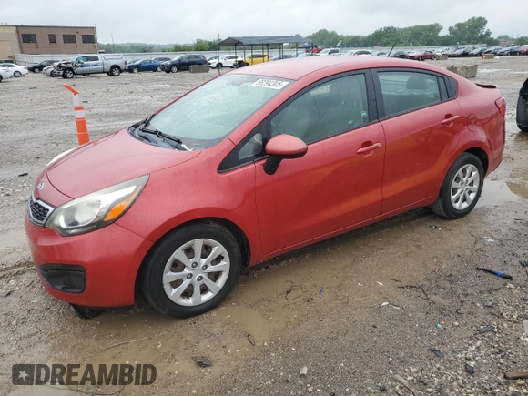 2014 Kia Rio EX z VIN KNADN4A34E6339252, wystawiony jako Copart lot #58294305 z przebiegiem 155 412 mil mil oraz Tytuł czysty. Historia ofert i sprzedaży dostępna na DreamBid. Obrazek 1.