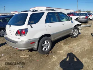 2002 Lexus RX 300 with VIN JTJGF10UX20129045, listed as a IAAI auction lot 41296991 with Not Provided miles. Bid and sale history available at carsss.com. Image 4.