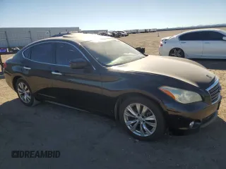 2012 Infiniti M37 with VIN JN1BY1AP4CM331988, listed as a Copart auction lot 80298104 with 165,704 mi miles and Salvage Title. Bid and sale history available at carsss.com. Image 4.