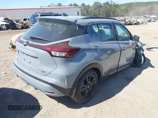 2024 Nissan Kicks SR with VIN 3N1CP5DV6RL536725, listed as a IAAI auction lot 41694778 with 2,968 mi miles. Bid and sale history available at carsss.com. Image 4.