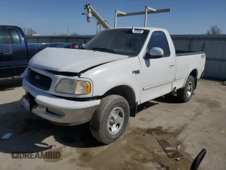 1997 Ford F-150 with VIN 1FTDF18W8VKC62309, listed as a Copart auction lot 48137745 with 156,917 mi miles and Salvage title. Bid and sale history available at DreamBid. Image 1.