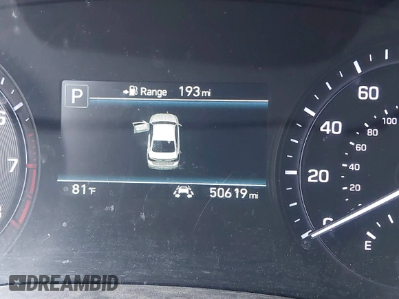 2018 Genesis G80 3.8L with VIN KMHGN4JE8JU257690, listed as a IAAI auction lot 42539996 with 50,619 mi miles and . Bid and sale history available at DreamBid. Image 16.