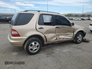 2002 Mercedes-Benz M-Class with VIN 4JGAB54EX2A355722, listed as a Copart auction lot 79066764 with 170,858 mi miles and Salvage Title. Bid and sale history available at carsss.com. Image 3.