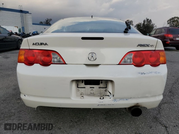 2002 Acura RSX Type S with VIN JH4DC53072C014530, listed as a Copart auction lot 44806975 with 206,496 mi miles and Salvage Title. Bid and sale history available at carsss.com. Image 6.