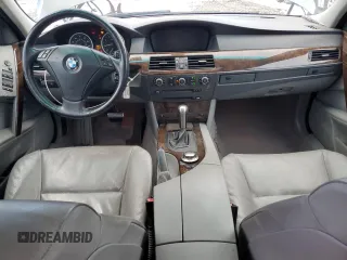2006 BMW 5 Series 530xi with VIN WBANF73526CG66448, listed as a Copart auction lot 44556285 with 147,438 mi miles and Salvage Title. Bid and sale history available at DreamBid. Image 8.