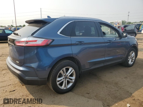 2019 Ford Edge SEL with VIN 2FMPK3J96KBB52420, listed as a Copart auction lot 59424365 with 122,891 mi miles and Clean title. Bid and sale history available at DreamBid. Image 3.