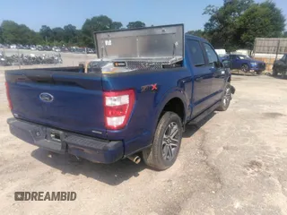 2022 Ford F-150 XL with VIN 1FTEW1EP3NKD77904, listed as a IAAI auction lot 42606099 with 88,961 mi miles and . Bid and sale history available at DreamBid. Image 4.