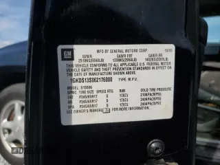 2006 GMC Envoy SLE z VIN 1GKDS13S062176000, wystawiony jako Copart lot #57672995 z przebiegiem 161 455 mil mil oraz Szkoda całkowita • Salvage title. Historia ofert i sprzedaży dostępna na DreamBid. Obrazek 13.