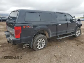 2020 Ford F-250 XL with VIN 1FT8W2BT7LEE77472, listed as a Copart auction lot 55631295 with 82,010 mi miles and Salvage title. Bid and sale history available at DreamBid. Image 3.