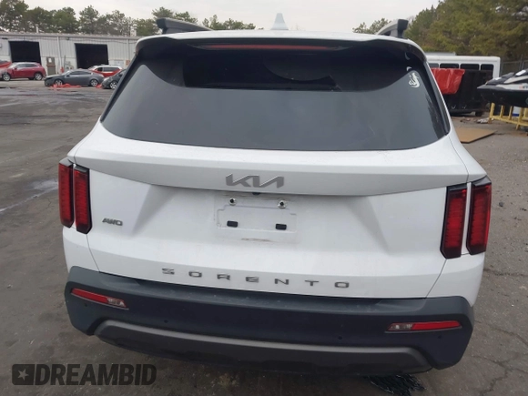 2022 Kia Sorento X-Line S with VIN 5XYRLDLC5NG072566, listed as a IAAI auction lot 41297519 with 52,365 mi miles. Bid and sale history available at carsss.com. Image 16.