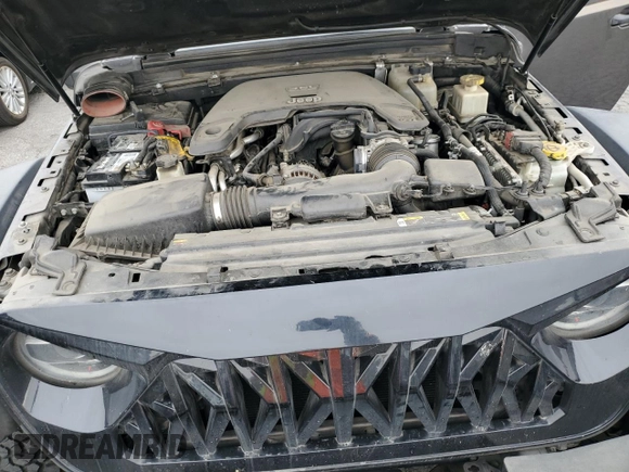 2021 Jeep Gladiator Rubicon with VIN 1C6JJTBG9ML512347, listed as a Copart auction lot 43197415 with 134,608 mi miles and Salvage title. Bid and sale history available at DreamBid. Image 11.