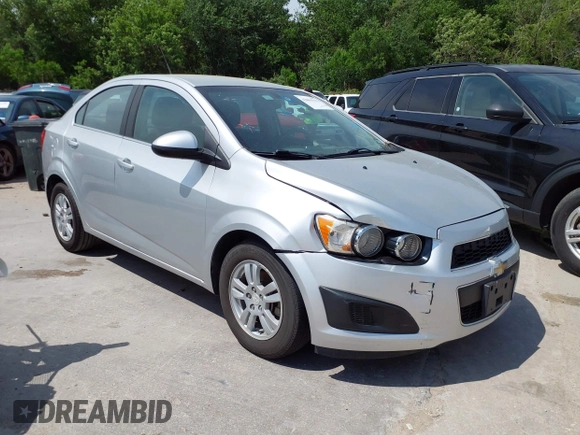 2014 Chevrolet Sonic LT with VIN 1G1JC5SH0E4210327, listed as a IAAI auction lot 42069313 with 94,506 mi miles and . Bid and sale history available at DreamBid. Image 1.