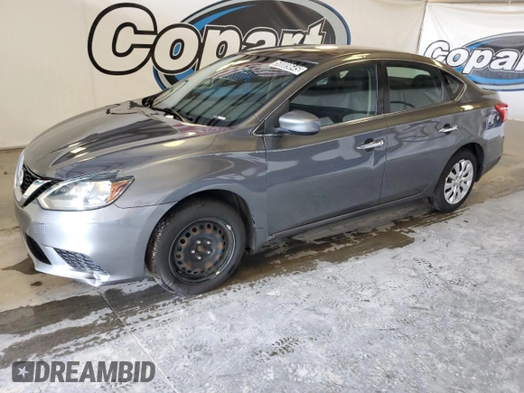2016 Nissan Sentra S with VIN 3N1AB7AP3GL683234, listed as a Copart auction lot 54865725 with 189,161 mi miles and Clean Title. Bid and sale history available at carsss.com. Image 1.