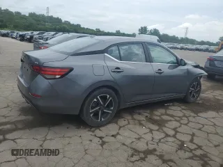 2024 Nissan Sentra SV z VIN 3N1AB8CV7RY221315, wystawiony jako Copart lot #58791495 z przebiegiem 29 419 mil mil oraz Szkoda całkowita • Salvage title. Historia ofert i sprzedaży dostępna na DreamBid. Obrazek 3.