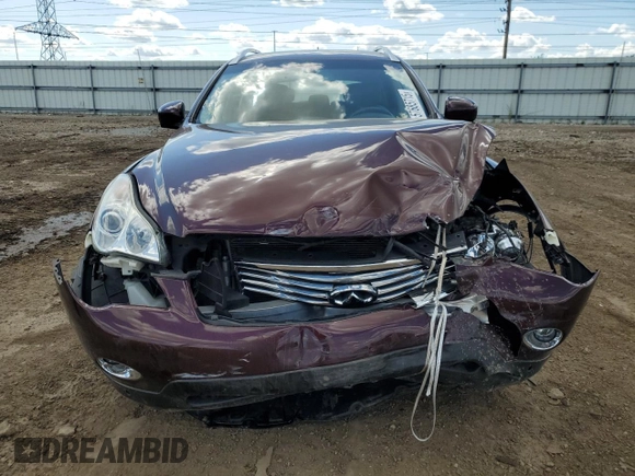 2012 Infiniti EX Journey z VIN JN1AJ0HR9CM450184, wystawiony jako Copart lot #57685715 z przebiegiem Nie podano mil oraz Szkoda całkowita • Salvage title. Historia ofert i sprzedaży dostępna na DreamBid. Obrazek 5.