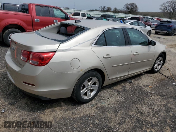 2014 Chevrolet Malibu LS with VIN 1G11B5SL9EF180661, listed as a Copart auction lot 54167525 with 234,825 mi miles and Non Repairable. Bid and sale history available at DreamBid. Image 3.