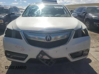 2015 Acura MDX Advance/Entertainment Pkg with VIN 5FRYD4H87FB023244, listed as a Copart auction lot 50199235 with 167,827 mi miles and Salvage Title. Bid and sale history available at carsss.com. Image 5.