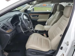 2019 Honda CR-V Touring with VIN 2HKRW2H91KH633732, listed as a Copart auction lot 52750975 with 58,642 mi miles and Salvage Title. Bid and sale history available at carsss.com. Image 7.