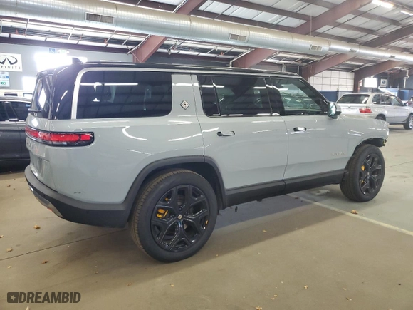 2024 Rivian R1S Adventure with VIN 7PDSGABAXRN037937, listed as a Copart auction lot 76467184 with 18,283 mi miles and Salvage Title. Bid and sale history available at carsss.com. Image 3.