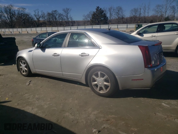 2008 Cadillac CTS AWD w/1SB with VIN 1G6DT57V080197208, listed as a Copart auction lot 43257985 with 125,877 mi miles and Salvage Title. Bid and sale history available at carsss.com. Image 2.