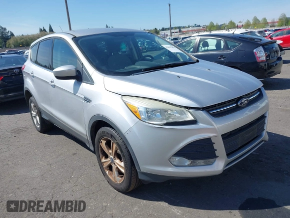 2013 Ford Escape SE with VIN 1FMCU9GX5DUB17091, listed as a IAAI auction lot 42047494 with 137,500 mi miles and . Bid and sale history available at DreamBid. Image 1.