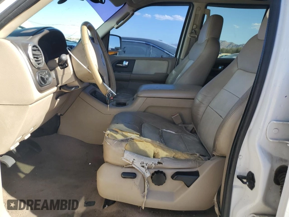 2005 Ford Expedition Eddie Bauer with VIN 1FMPU17525LA63757, listed as a Copart auction lot 44461505 with 186,569 mi miles and Salvage Title. Bid and sale history available at carsss.com. Image 7.