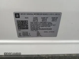 2021 Chevrolet Blazer Premier с VIN 3GNKBLRS2MS536463, выставлен на аукционе Copart как лот 77820384 с пробегом Не указан миль и На запчасти • Non repairable. История ставок и продаж доступна на DreamBid. Изображение 13.