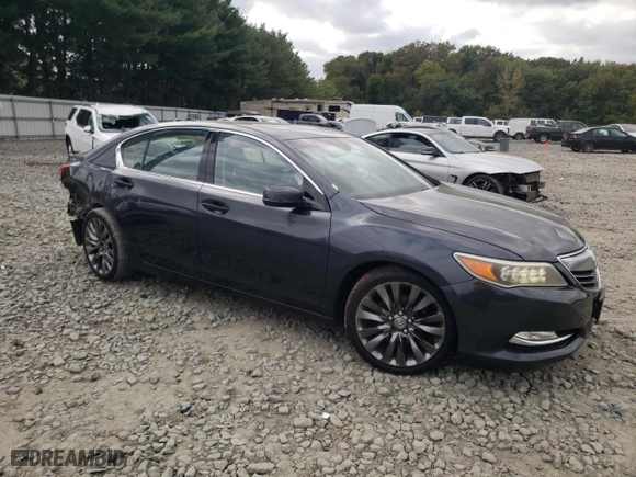 2016 Acura RLX Tech Pkg with VIN JH4KC1F51GC000993, listed as a Copart auction lot 73322414 with 118,631 mi miles and Salvage Title. Bid and sale history available at carsss.com. Image 4.