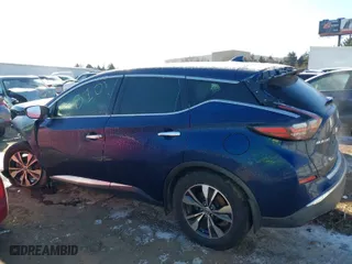 2019 Nissan Murano S with VIN 5N1AZ2MS7KN130263, listed as a IAAI auction lot 41550611 with 1 mi miles. Bid and sale history available at carsss.com. Image 14.