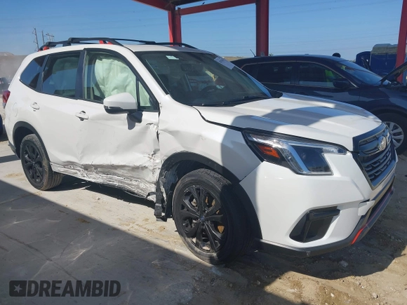 2023 Subaru Forester Special Sports z VIN JF2SKAJC9PH449692, wystawiony jako IAAI lot #42012094 z przebiegiem 35 121 mil mil oraz . Historia ofert i sprzedaży dostępna na DreamBid. Obrazek 6.
