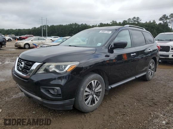 2017 Nissan Pathfinder SV z VIN 5N1DR2MN5HC646830, wystawiony jako Copart lot #58801735 z przebiegiem 190 881 mil mil oraz Czysty tytuł • Clean title. Historia ofert i sprzedaży dostępna na DreamBid. Obrazek 1.