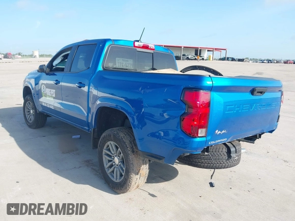 2023 Chevrolet Colorado 2WD LT with VIN 1GCPSCEK5P1242985, listed as a IAAI auction lot 42394946 with 29,872 mi miles and . Bid and sale history available at DreamBid. Image 3.