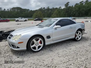 2007 Mercedes-Benz SL 55/63 AMG z VIN WDBSK72F37F123343, wystawiony jako Copart lot #54788865 z przebiegiem 150 454 mil mil oraz Czysty tytuł • Clean title. Historia ofert i sprzedaży dostępna na DreamBid. Obrazek 1.