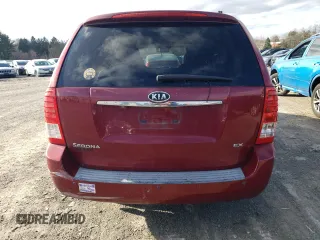 2011 Kia Sedona EX with VIN KNDMH4C7XB6372889, listed as a Copart auction lot 86370944 with 212,233 mi miles and Salvage Title. Bid and sale history available at carsss.com. Image 6.