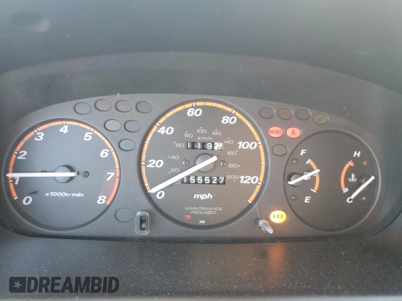 1999 Honda CR-V EX with VIN JHLRD1769XC073360, listed as a Copart auction lot 73049194 with 155,527 mi miles and Salvage Title. Bid and sale history available at carsss.com. Image 9.