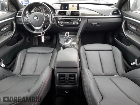 2018 BMW 4 Series 440i with VIN WBA4J5C53JBF07516, listed as a Copart auction lot 86118784 with 154,460 mi miles and Salvage Title. Bid and sale history available at DreamBid. Image 8.