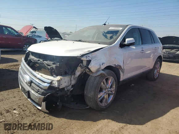 2013 Ford Edge Limited with VIN 2FMDK3KC2DBC60775, listed as a Copart auction lot 47280865 with 193,256 mi miles and Salvage Title. Bid and sale history available at carsss.com. Image 1.