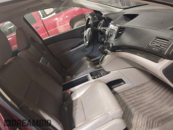 2013 Honda CR-V EX-L with VIN 5J6RM4H76DL072808, listed as a IAAI auction lot 42589020 with 89,038 mi miles and . Bid and sale history available at DreamBid. Image 5.