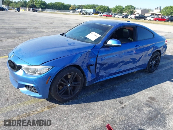 2015 BMW 4 Series 428i xDrive with VIN WBA3N9C57FK247763, listed as a IAAI auction lot 41783892 with 158,813 mi miles and . Bid and sale history available at DreamBid. Image 2.