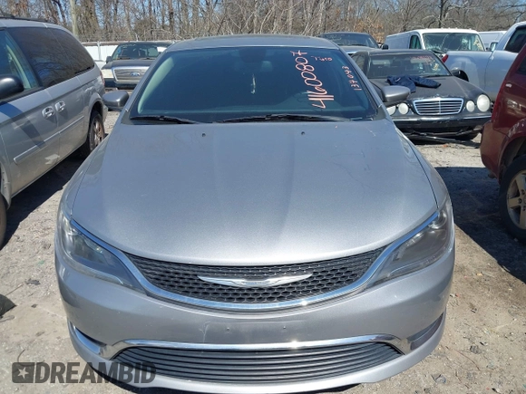 2016 Chrysler 200 Limited with VIN 1C3CCCAB7GN134043, listed as a IAAI auction lot 41600807 with 112,216 mi miles. Bid and sale history available at carsss.com. Image 12.