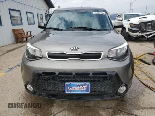 2016 Kia Soul + with VIN KNDJP3A52G7322863, listed as a Copart auction lot 53725155 with 0 mi miles and Salvage Title. Bid and sale history available at carsss.com. Image 5.